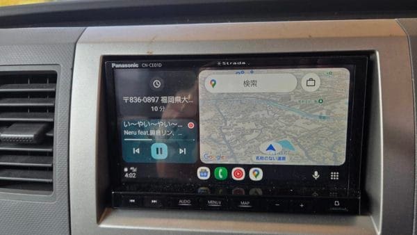 パナソニックのカーナビ・ストラーダCN-CE01Dを取り付けました