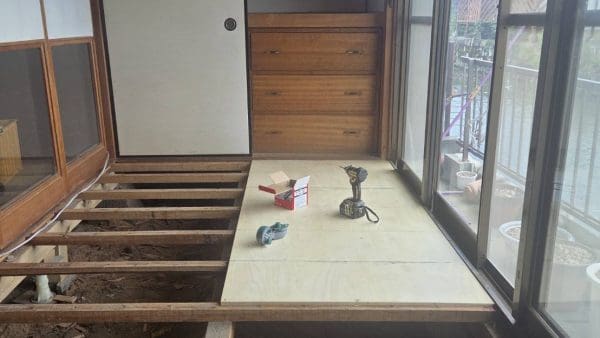 柳川で大工のお仕事を依頼されました